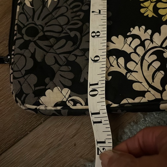 Vintage Pristine Vera Bradley Quilted Tablet Case. Yellow, Black and White - Picture 5 of 6
